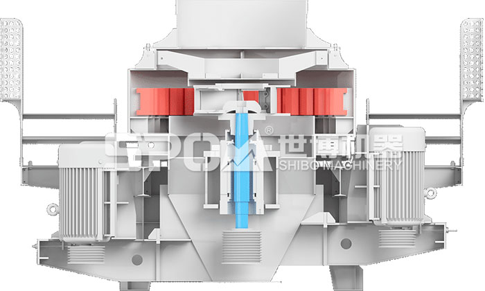 制砂機結構圖